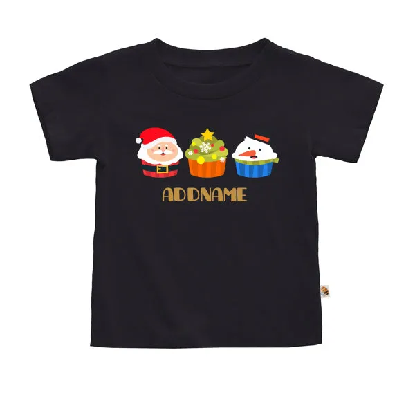 Adorable Assorted Christmas Santa Cupcakes