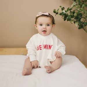 Be Mine Bamboo Sweatshirt Romper