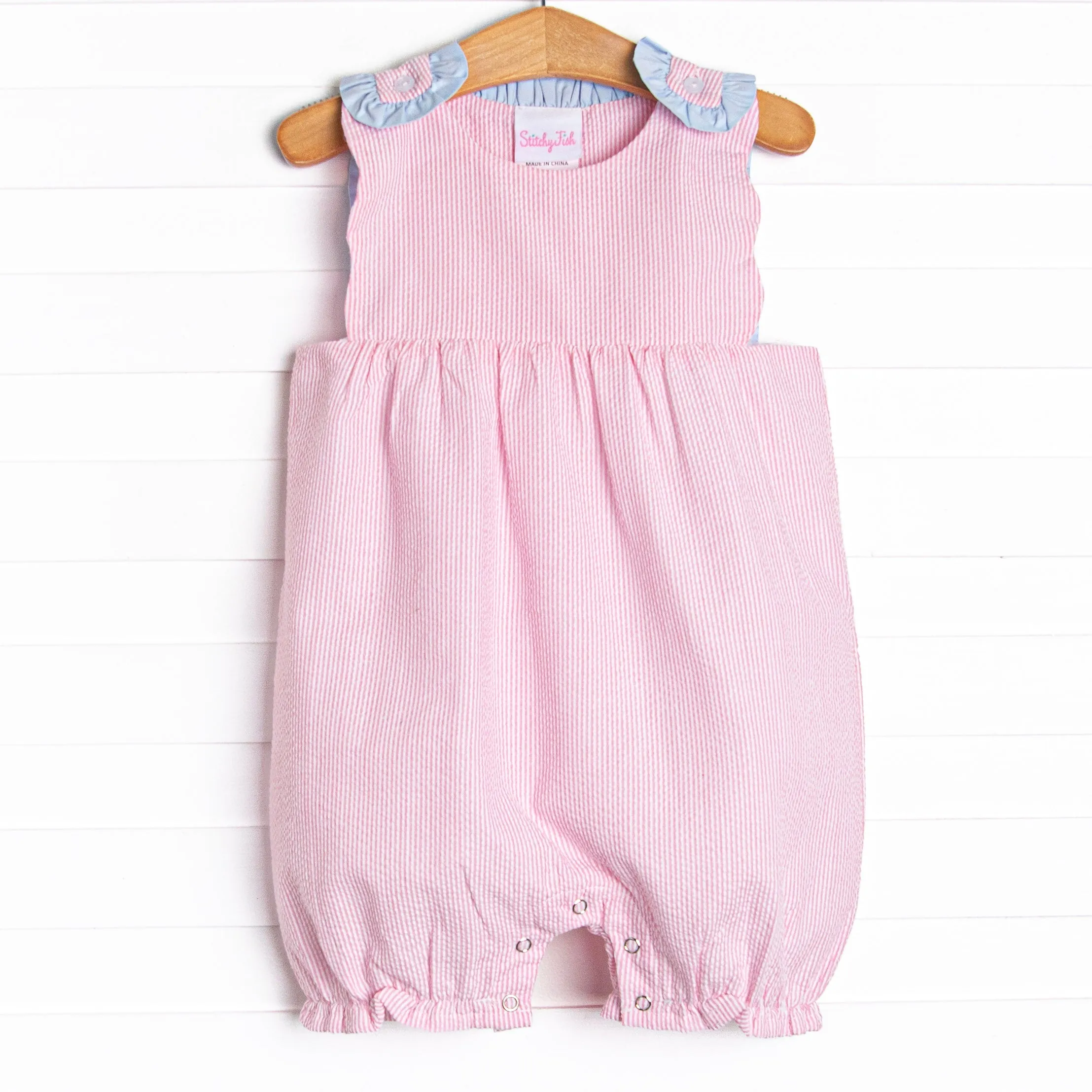 Bridgette Short Romper, Pink