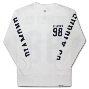 Diamond Supply Co Nine Eight LS T-shirt White