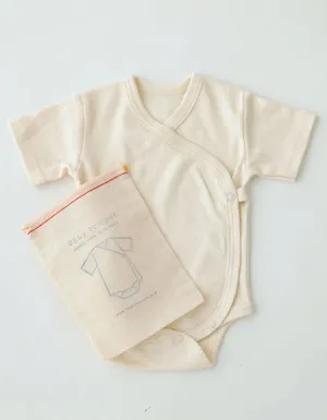 Fog Linen Work organic cotton baby romper