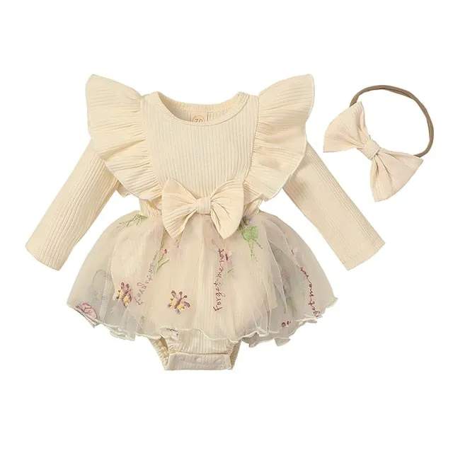 FORGET ME NOT Tulle Romper Dress