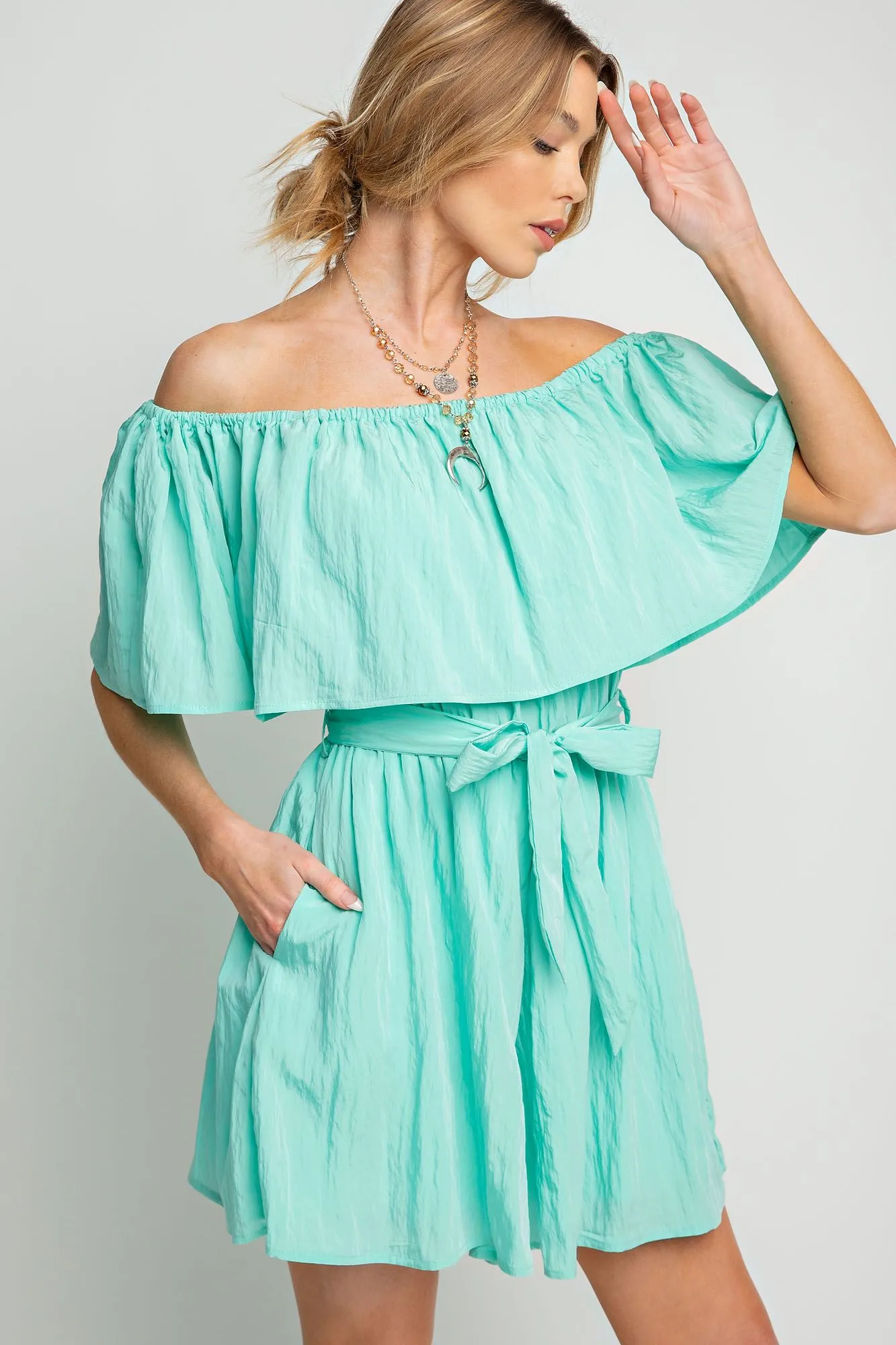 Lulu Mint Romper