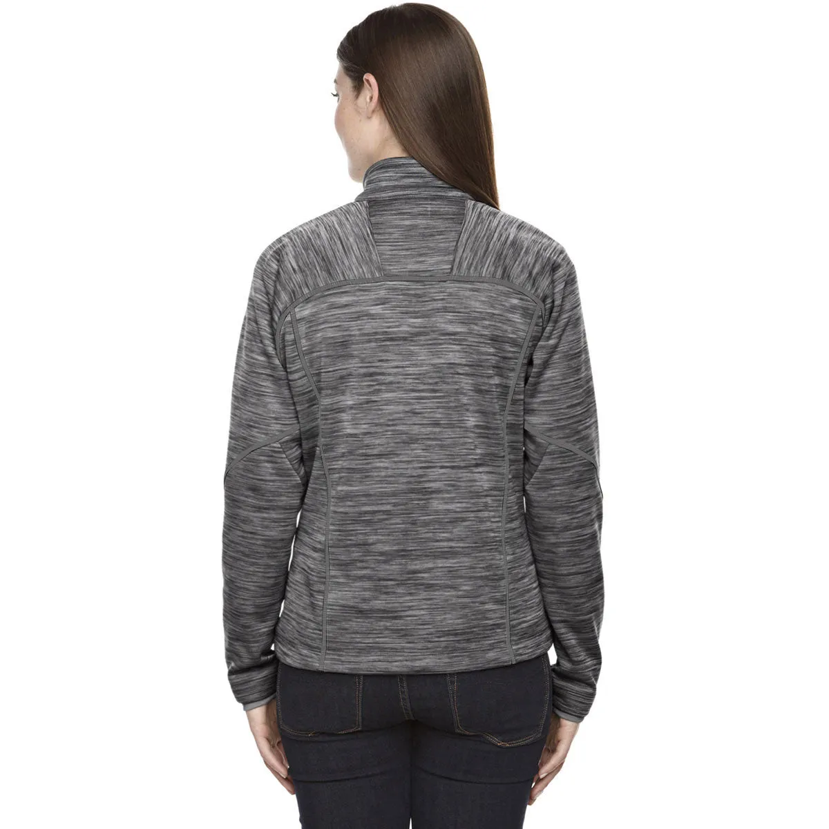 North End Women's Carbon Flux Melange Fleece Jacket