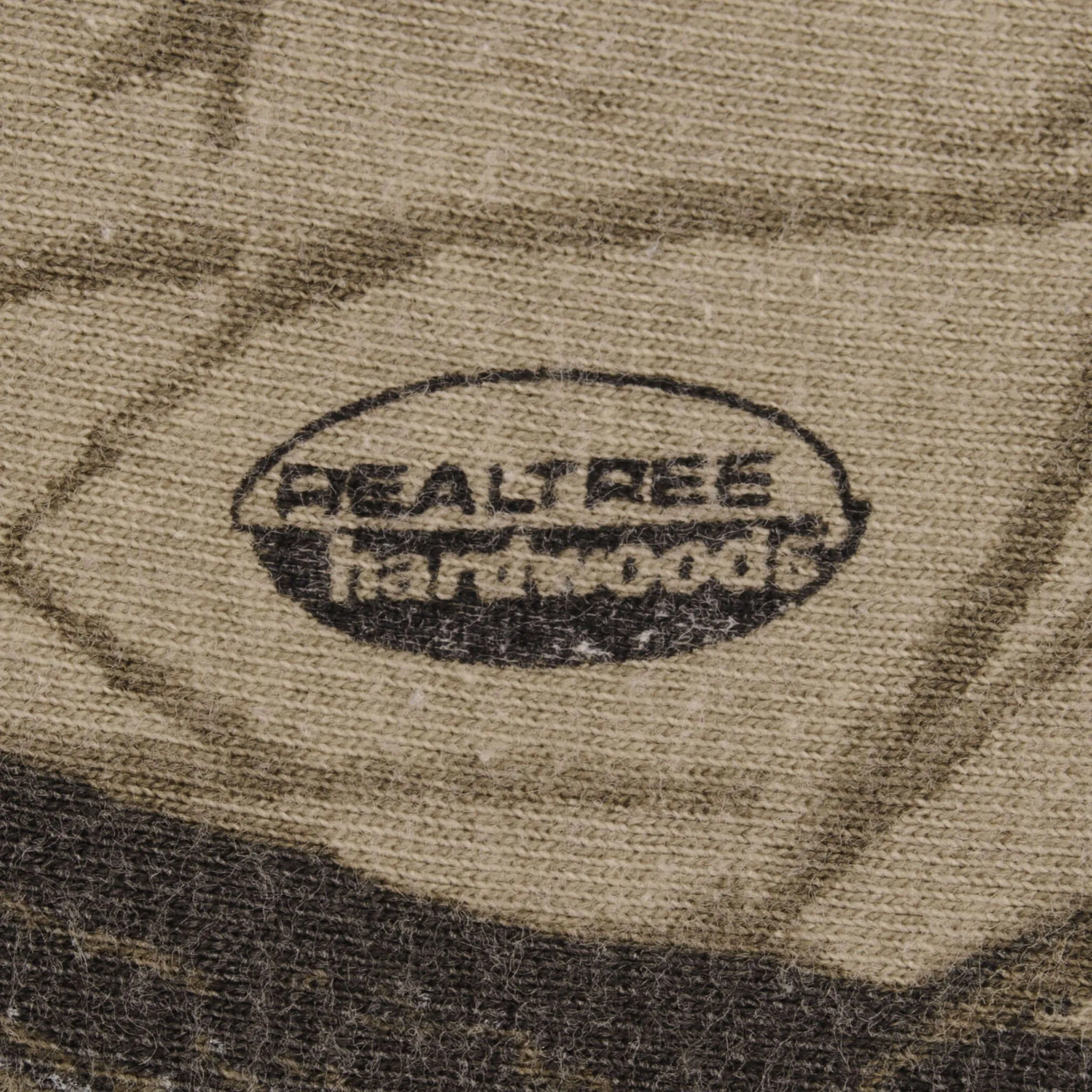 VINTAGE HUNTING REALTREE HARDWOODS CAMO LONG SLEEVE POCKET TEE SHIRT SIZE MEDIUM