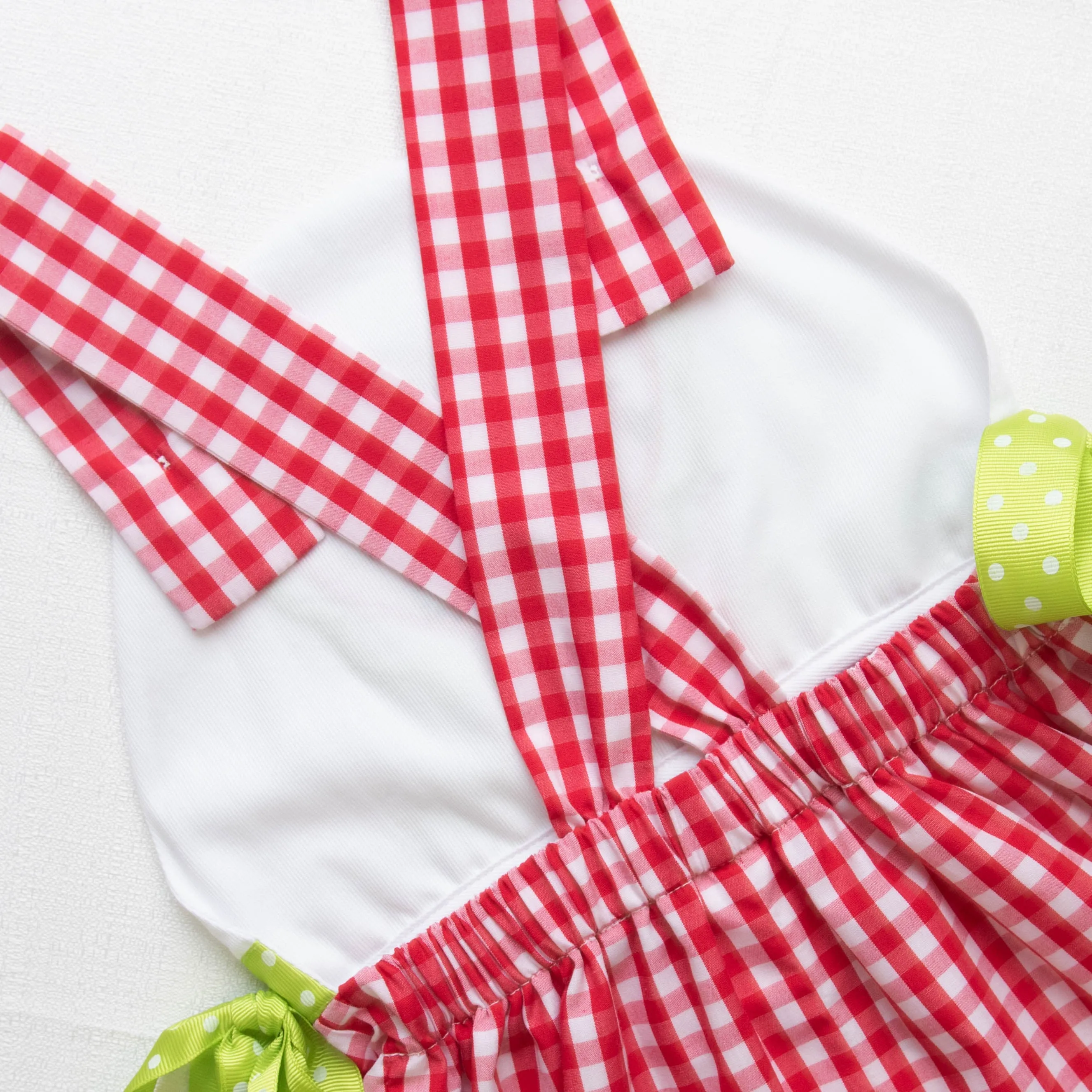 Watermelon Summer Romper, Red